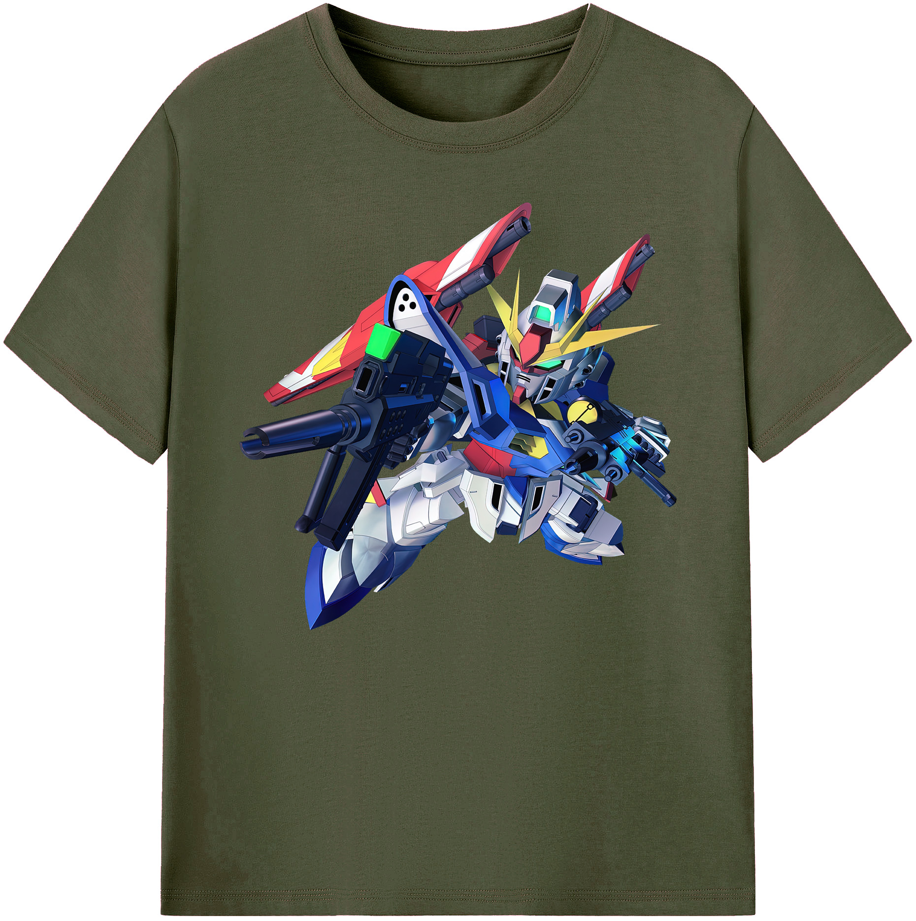 （画像用） 機動戦士ガンダム Mobile Suit Gundam 綿100％ メンズ半袖Tシャツ｜肌触りやわらか＆通気性